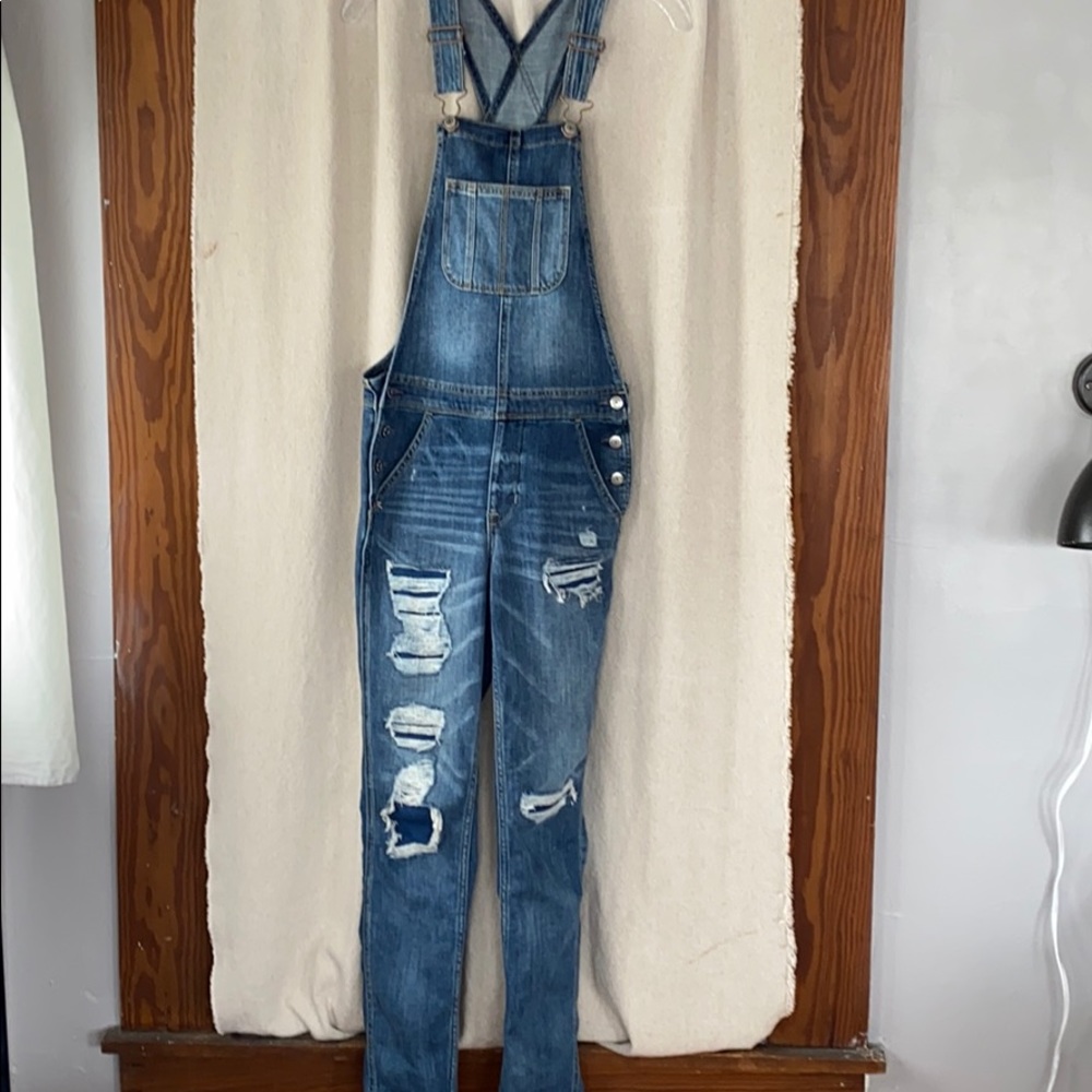 american eagle overalls